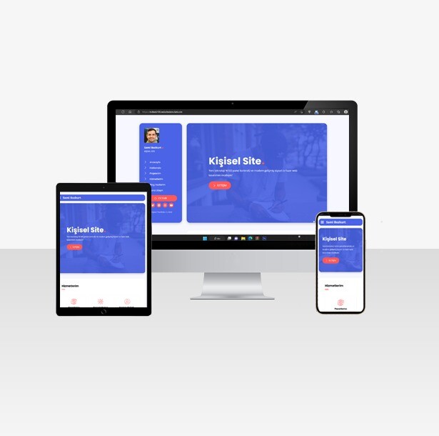 Kişisel Portfolio Cv Web Paketi