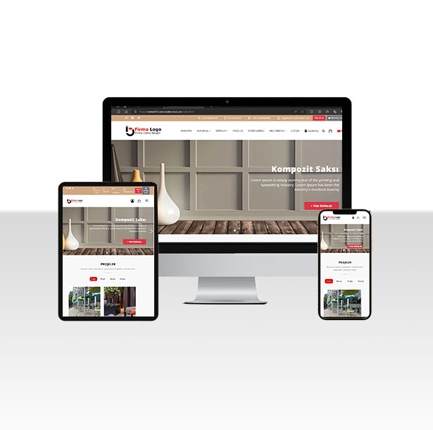 Kompozit Firması Web Sitesi Paketi