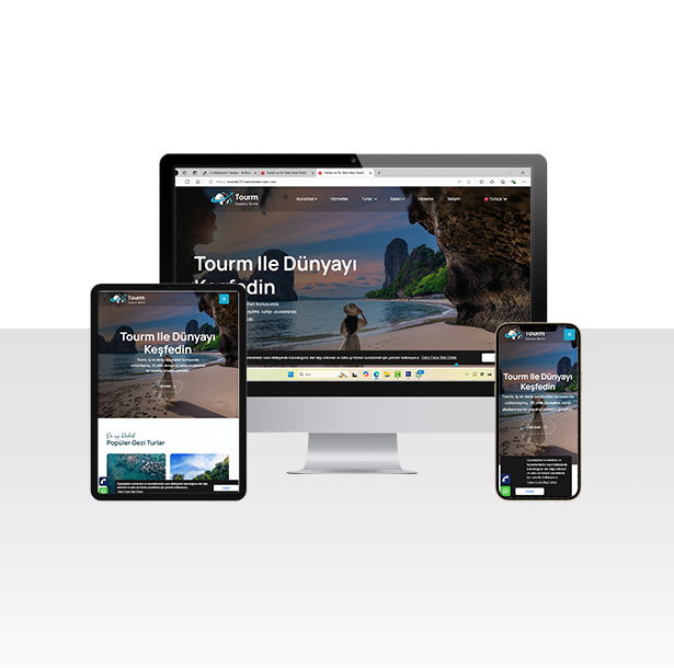 Turizm ve Tur Acentesi Web Sitesi Scripti - Tourm
