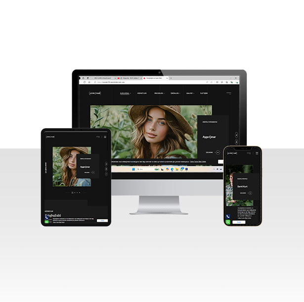 Kişisel Fotoğrafçı ve Sanatçı Web Sitesi Paketi - Fotokapan