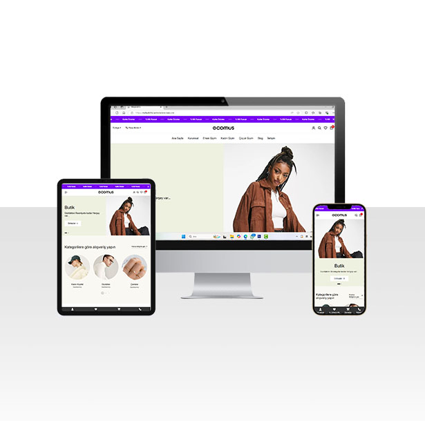 E-Ticaret Tekstil Ürünleri Satışı Web Sitesi Paketi - Wow