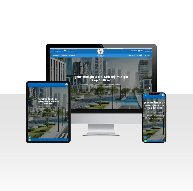 Belediye, Köy, İlçe ve Şehir Tanıtımı Web Sitesi Paketi - Mega