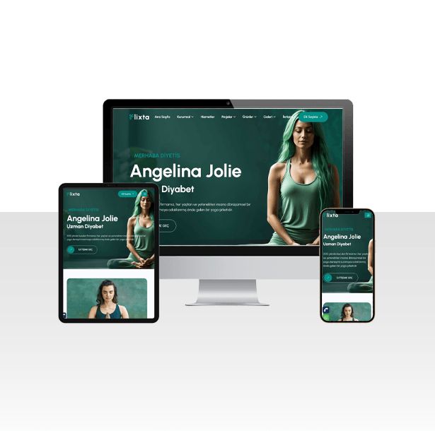 Yoga ve Pilates Salonu Hazır Web Sitesi Paketi - Korso