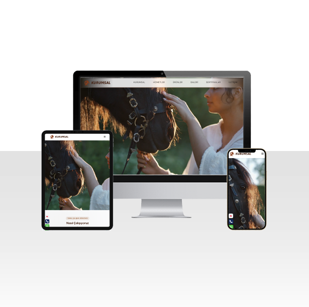 At Çiftliği ve Binicilik Hizmetleri Web Sitesi Paketi - Gümüşhane