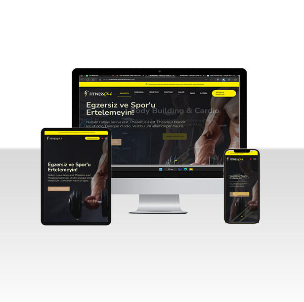 Fitness & Spor Salonu Sitesi Jivo